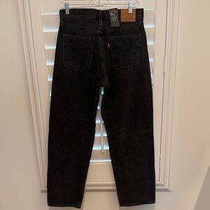 Levi's women's "DAD" Black Jeans
